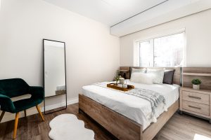 Century Garden apartment suite bedroom - 2BRunit-18